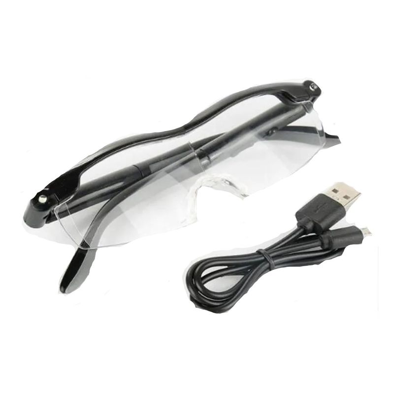 GENERICO - Gafas de Lectura Con Iluminación Azul Recargables USB