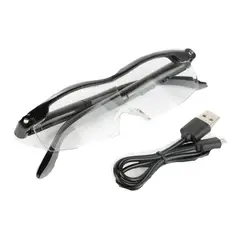 GENERICO - Gafas de Lectura Con Iluminación Azul Recargables USB