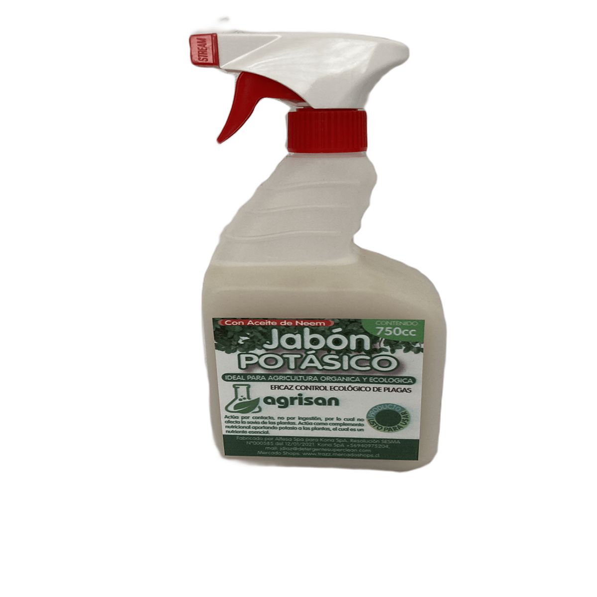 GENERICO - JABÓN POTÁSICO CON ACEITE DE NEEM LISTO PARA USAR