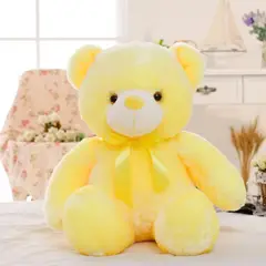 OEM - Peluche Oso Luminoso Amarillo.
