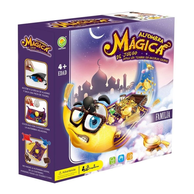 GENERICO - Juego De Mesa Familiar La Alfombra Mágica