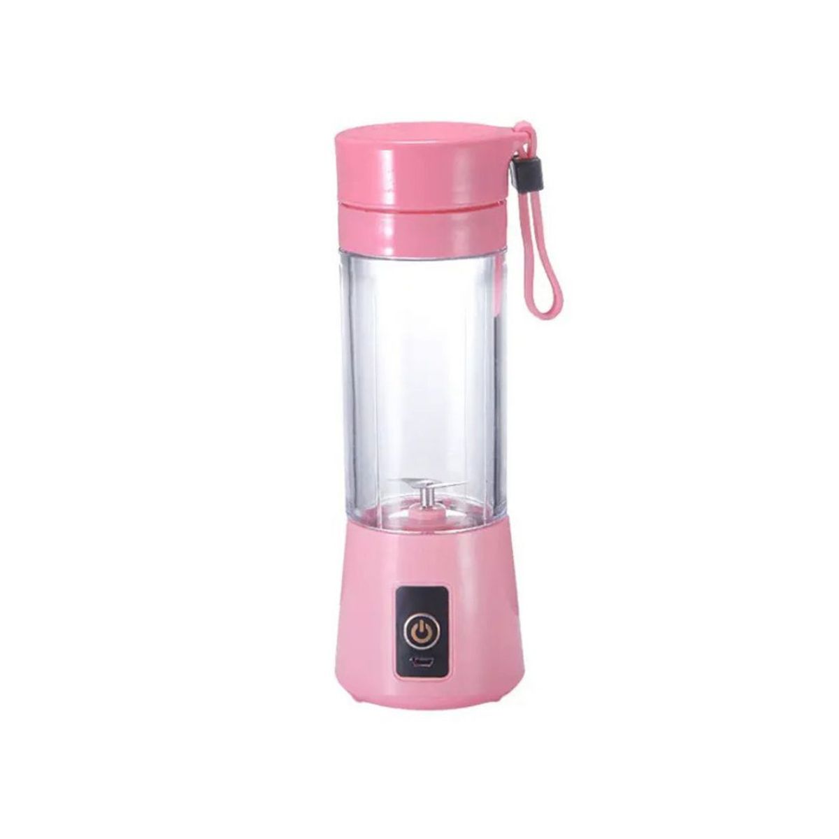 BABYLUNA - Licuadora Batidora Juguera Portátil USB Recargable 400ML Rosado