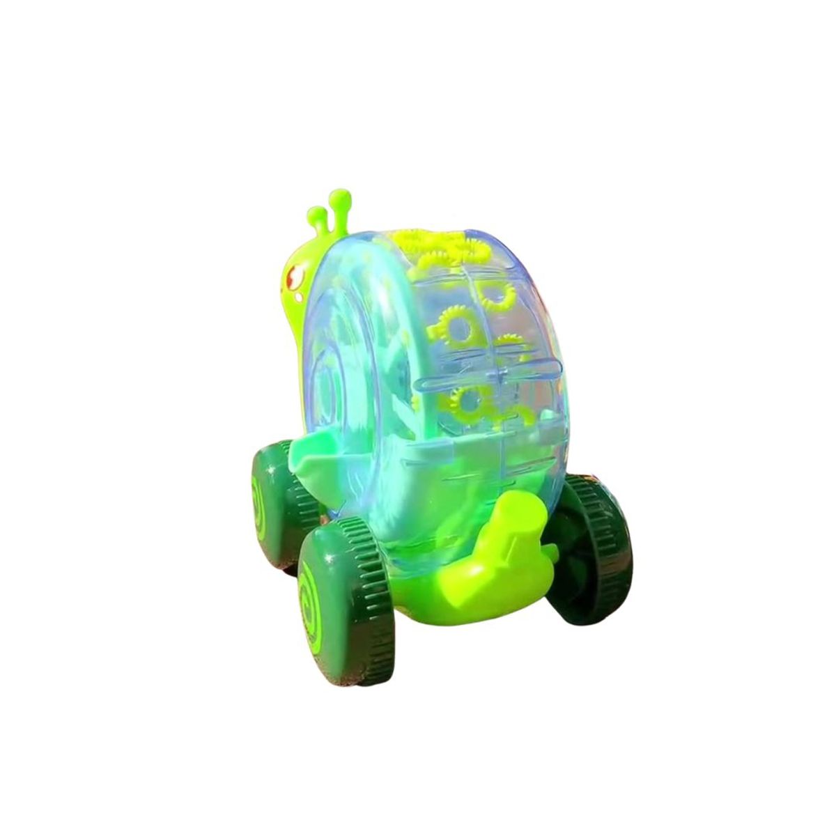 BABYLUNA - Carrito Caminador de Arrastre Lanza Burbujas para Niños