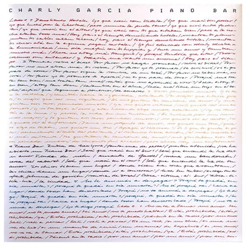 HITWAY MUSIC - CHARLY GARCIA - PIANO BAR - VINILO HITWAY MUSIC
