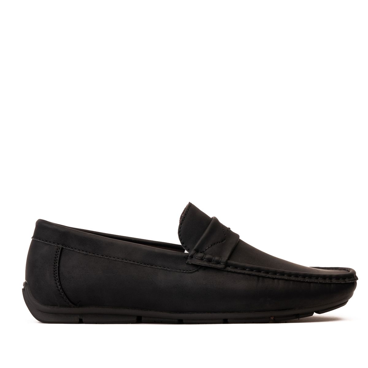 THUNDER BLUE - Mocasín Hombre Negro Kamal Thunder Blue