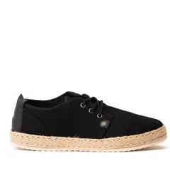 THUNDER BLUE - Zapatilla Hombre Negro Uziel