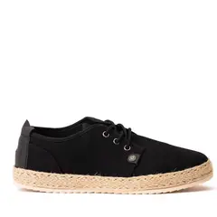 THUNDER BLUE - Zapatilla Hombre Negro Uziel