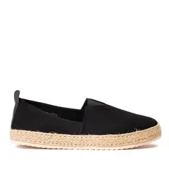 THUNDER BLUE - Alpargata Hombre Negro Jake