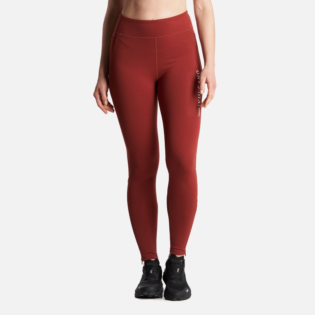 LIPPI - Calza Mujer  B- Fast Trail Leggings Burdeo Lippi