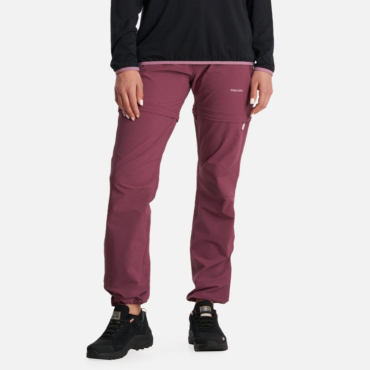 HAKA HONU - Pantalon Mujer Desmontalo Morado Haka Honu