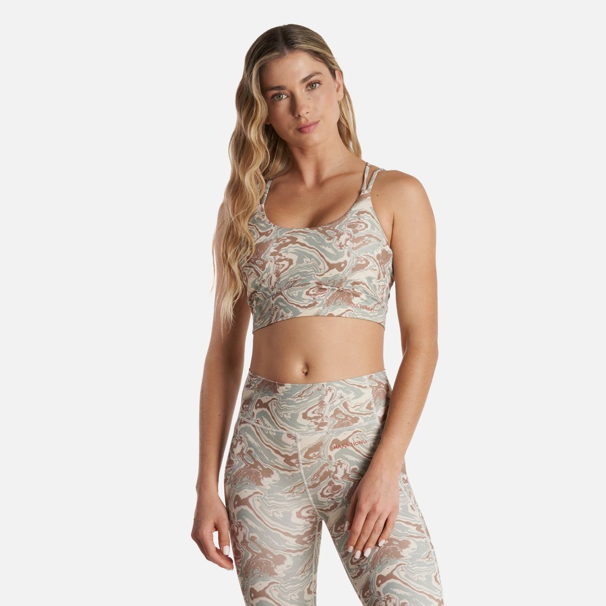 HAKA HONU - Peto Mujer Copihue Print Crudo Haka Honu