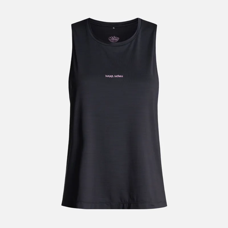 HAKA HONU - Polera Mujer Lola Negro Haka Honu