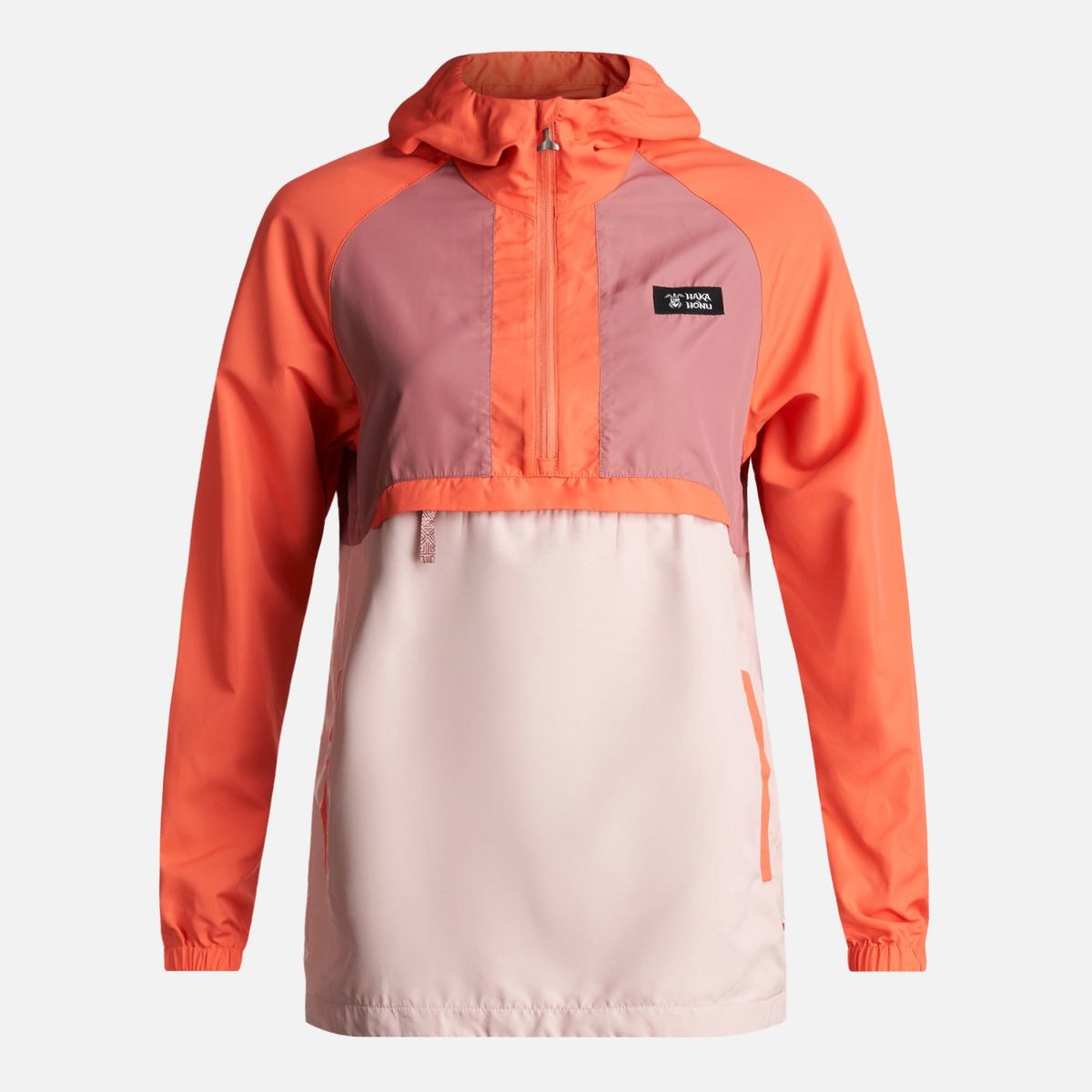 HAKA HONU - Chaqueta Mujer Aperrao 14 zip Coral Haka Honu