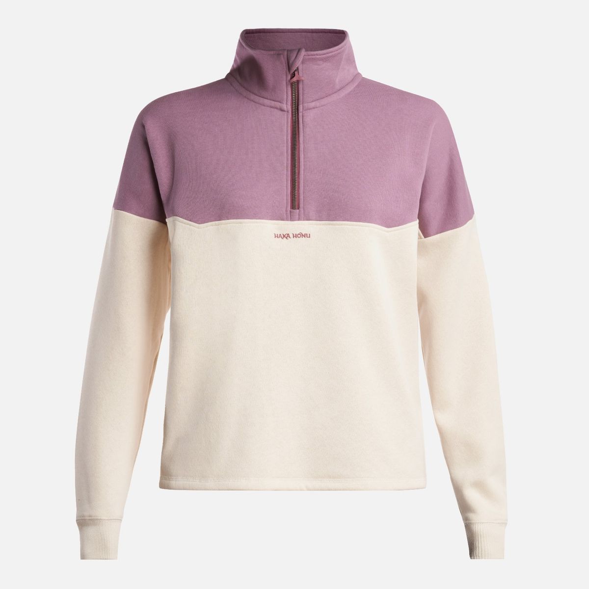 HAKA HONU - Poleron Mujer Peliculyon Crema Haka Honu