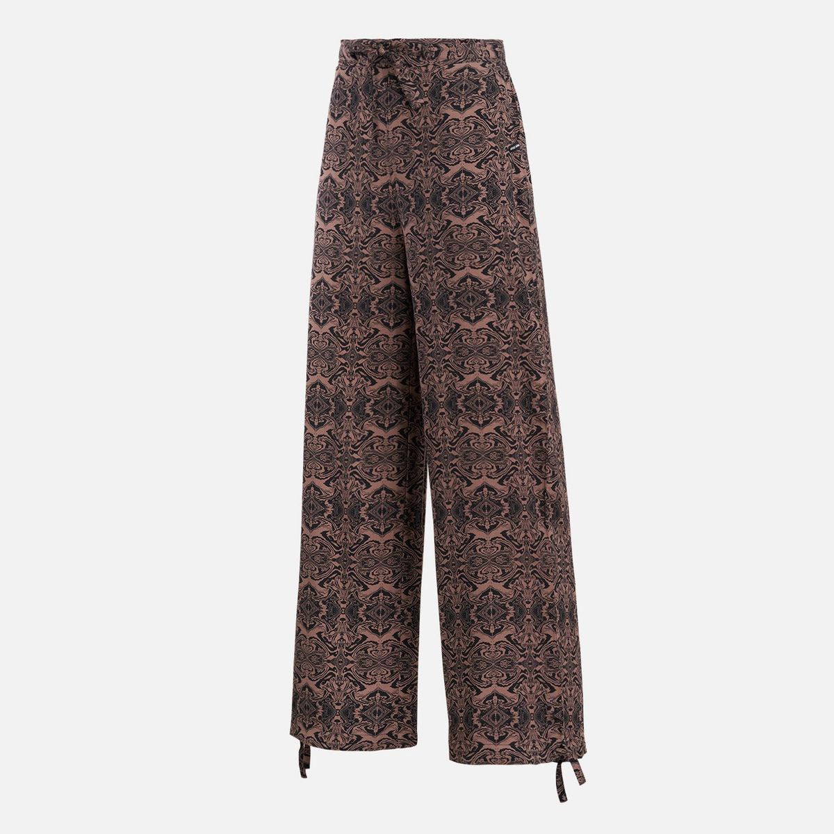 HAKA HONU - Pantalon Mujer Jipon Print Negro Haka Honu
