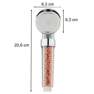 Imagen 2 del producto Mango Ducha Filtro + Manguera Flexible 1,5 Metros