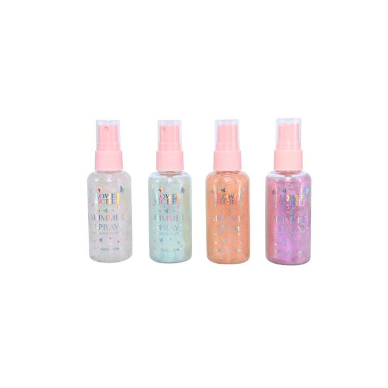 GENERICO - Set 4 Iluminador En Spray Para Rostro Y Cuerpo Colores 60 ml