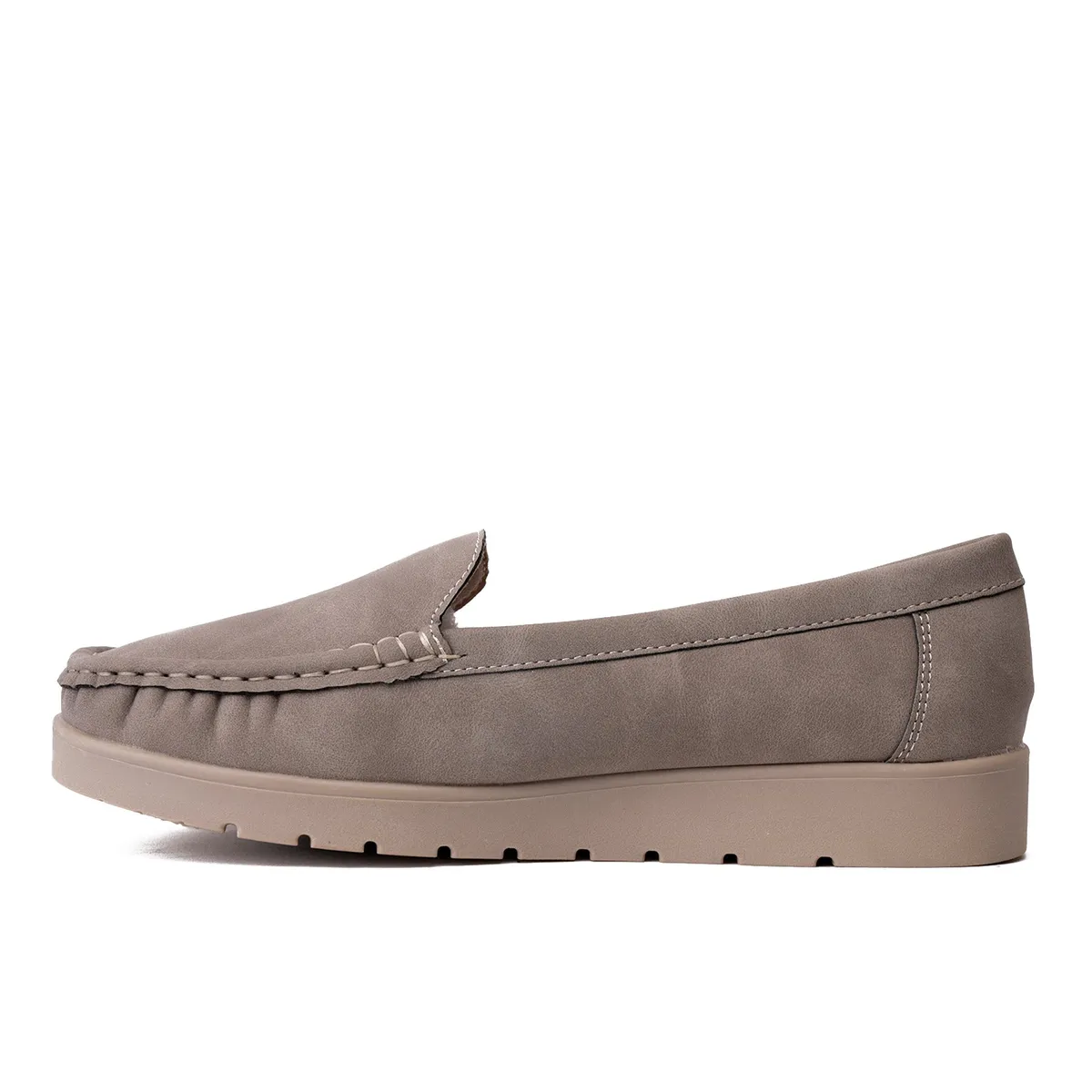 THUNDER BLUE - Mocasín Mujer Gris Eladia Thunder Blue