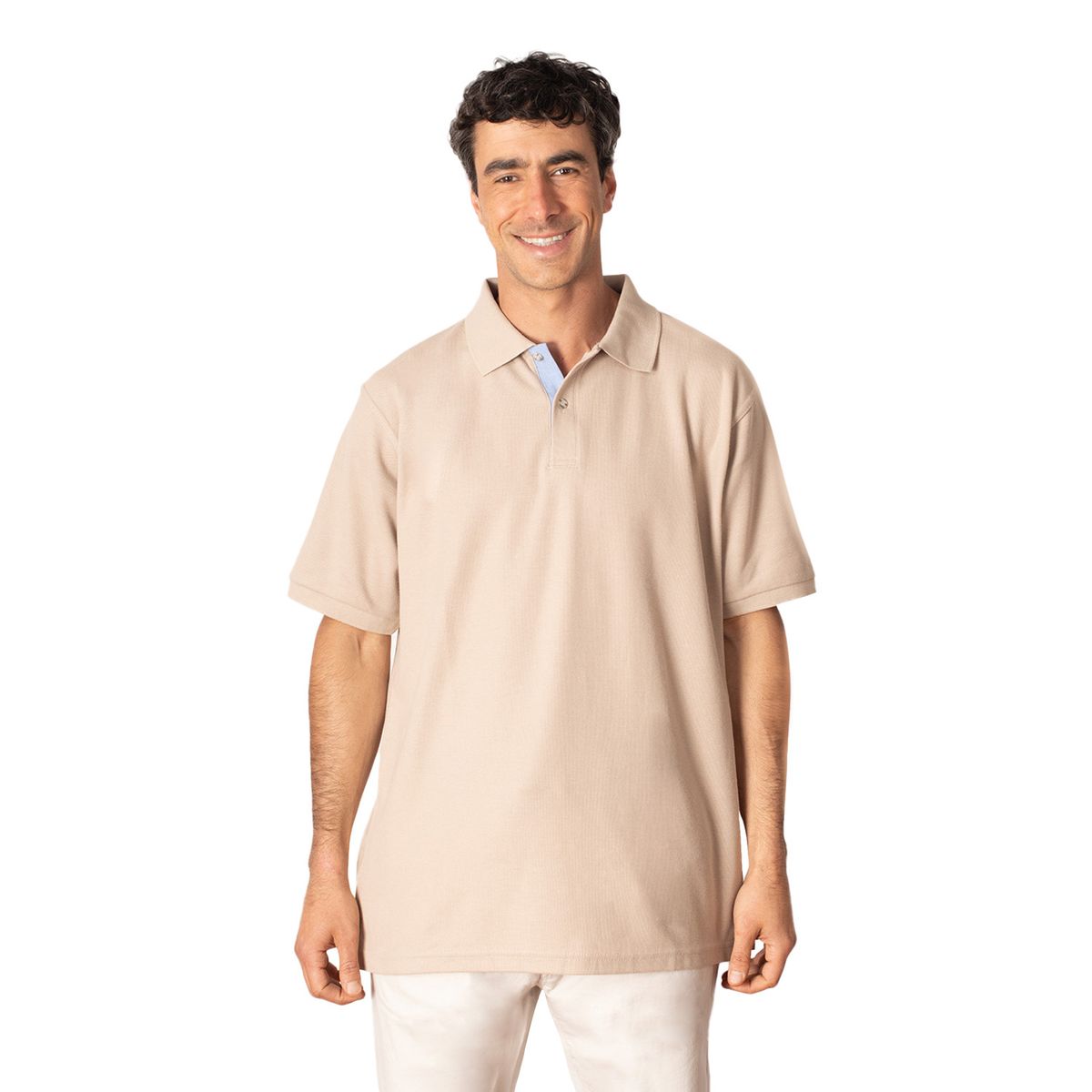 INDUSBORD - Polera Piqué Sail Colletion Detalle Especial En Botonera Hombre Uv