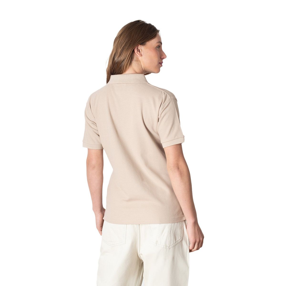 INDUSBORD - Polera Piqué Sail Colletion Premium Detalle en Botonera Mujer