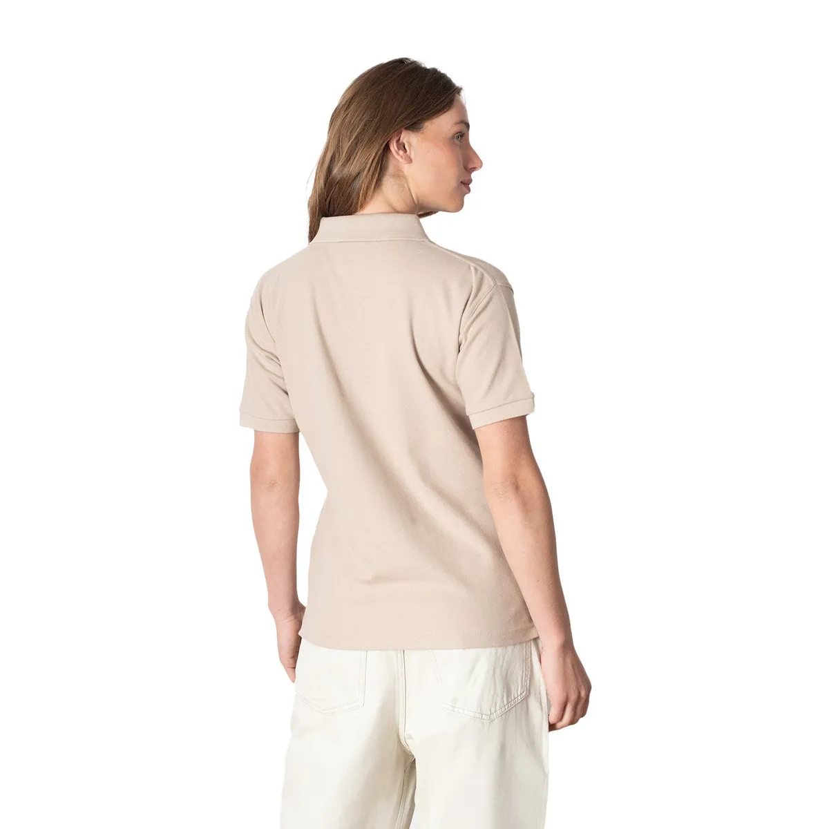 INDUSBORD - Polera Piqué Sail Colletion Premium Detalle en Botonera Mujer