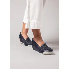 DEGAS - Mocasín Cuero Sayen Azul