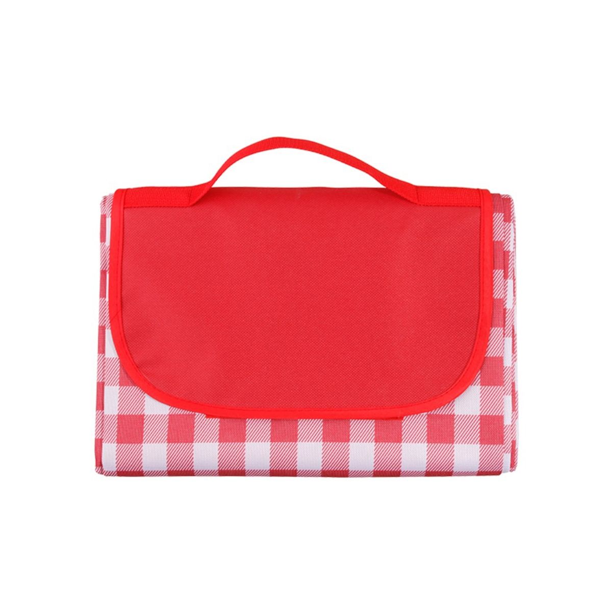 BABYLUNA - Manta Alfombra Para Picnic Camping Playa Impermeable Rojo