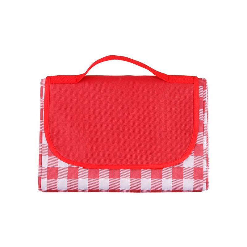 BABYLUNA - Manta Alfombra Para Picnic Camping Playa Impermeable Rojo