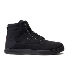 THUNDER BLUE - Zapatilla Hombre Negro Caetano