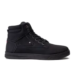 THUNDER BLUE - Zapatilla Hombre Negro Caetano