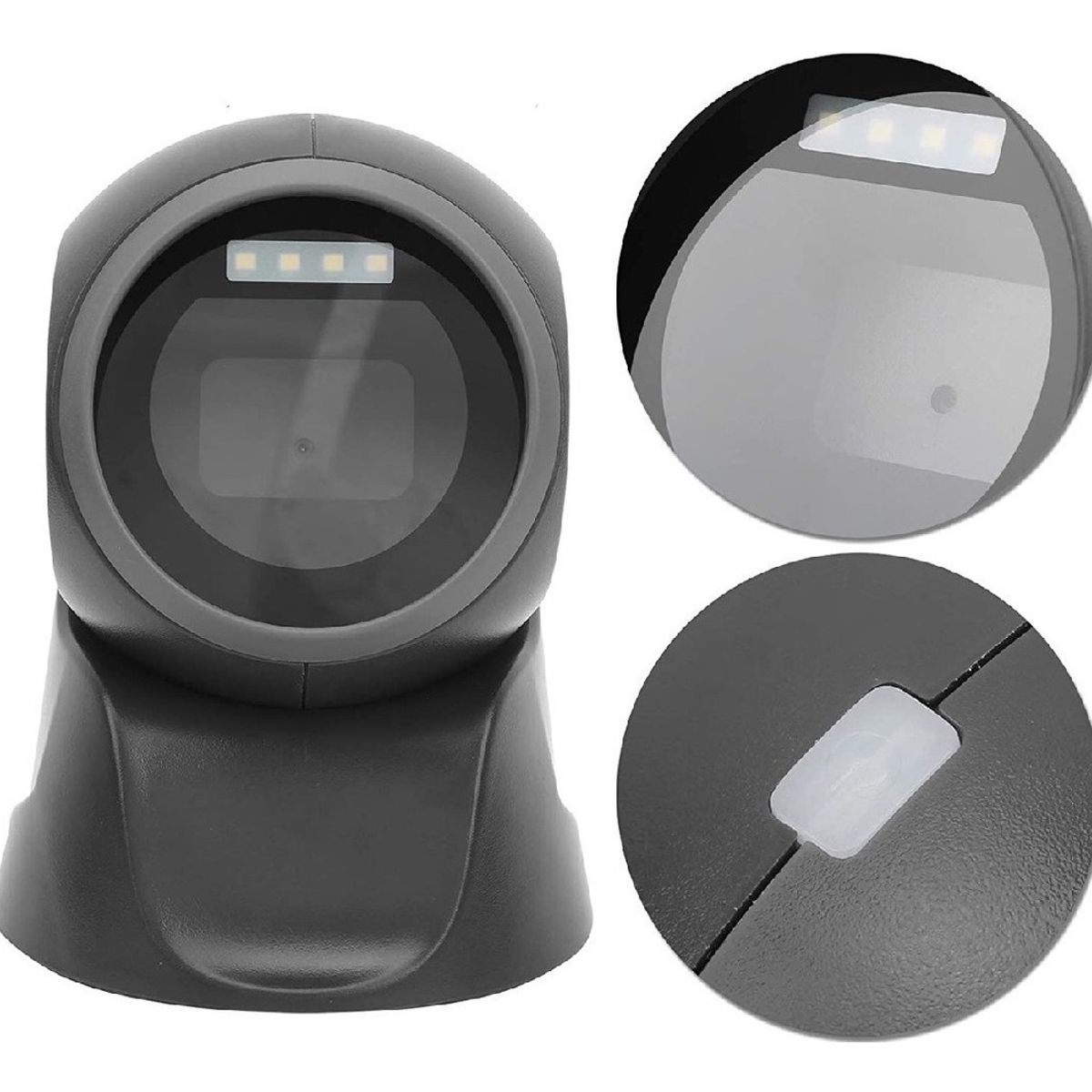 GENERICO - Scanner Lector Código De Barras 1d 2d Escritorio Usb Laser