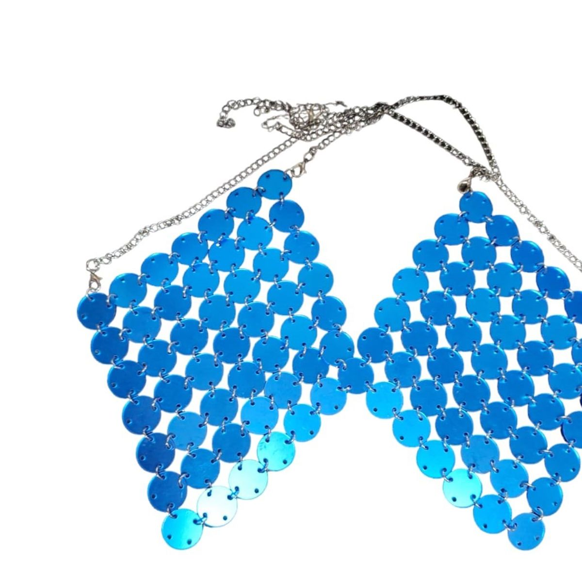 GARSIL - Crop Top Con Lentejuelas - Peto - Sosten De Fiesta Para Mujer