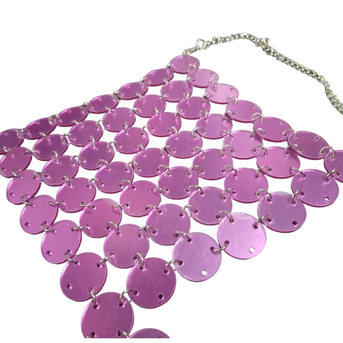 GARSIL - Crop Top Con Lentejuelas - Peto - Sosten De Fiesta Para Mujer