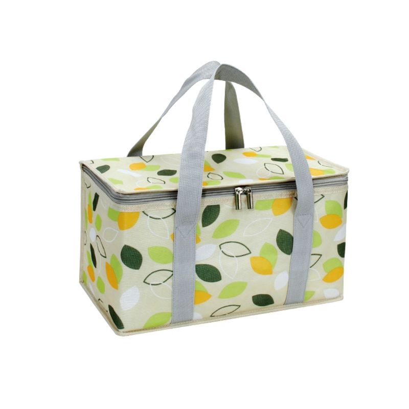 BABYLUNA - Canasta Cesta Térmica para Picnic Playa y Camping Verde