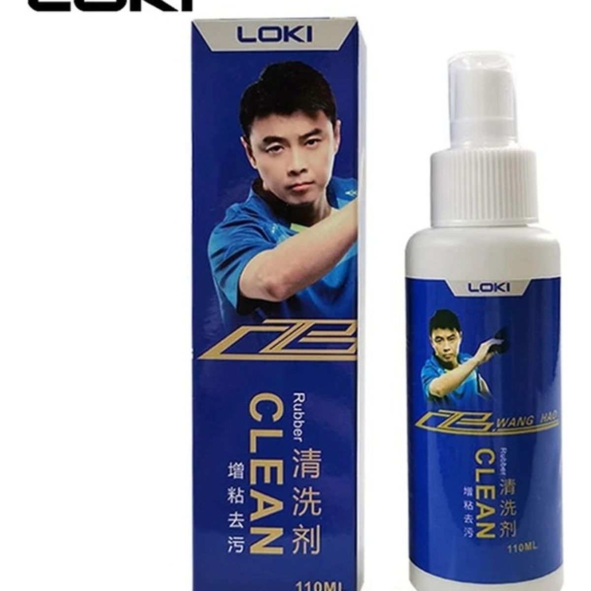 LOKI - Kit De Limpieza Gomas De Raqueta Paleta Ping Pong Loki