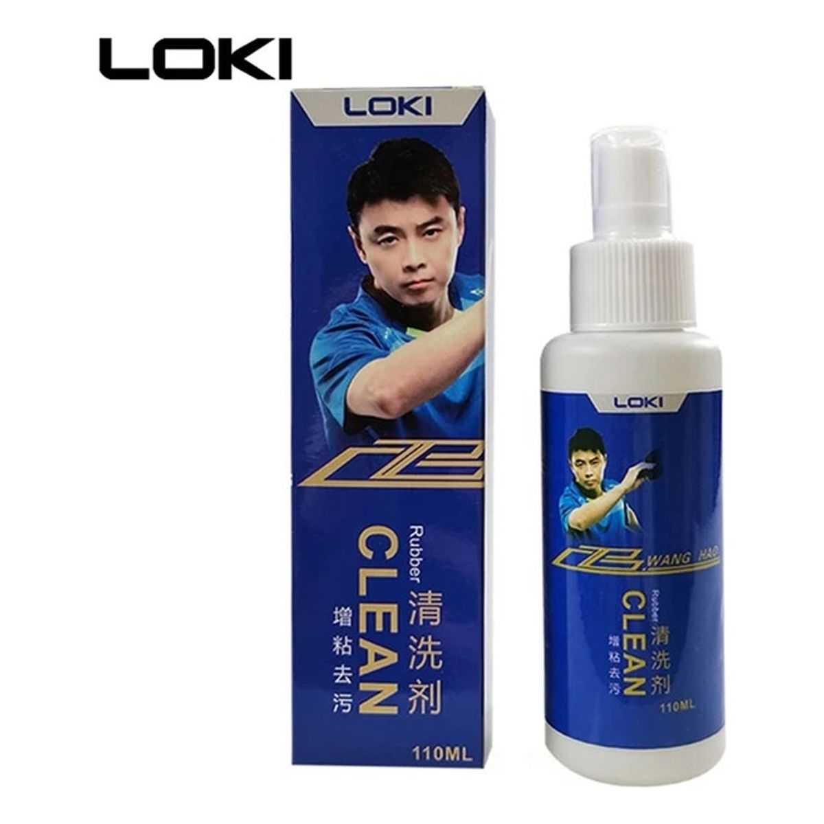 LOKI - Kit De Limpieza Gomas De Raqueta Paleta Ping Pong Loki