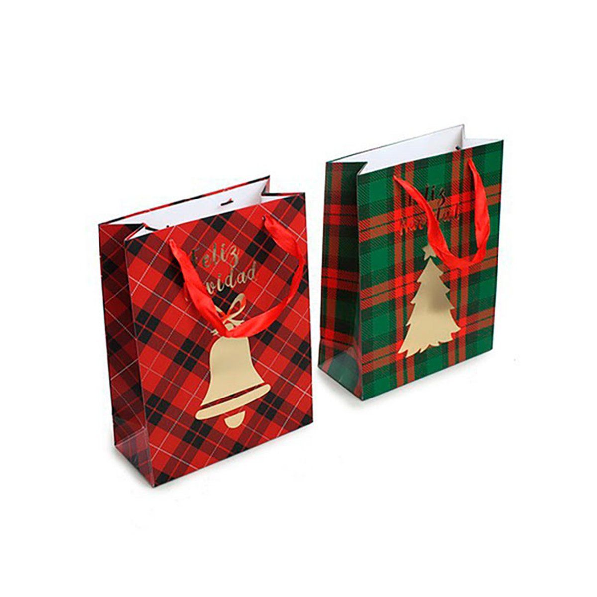 GENERICO - Bolsa para Regalo Navidad 12x30x42cm