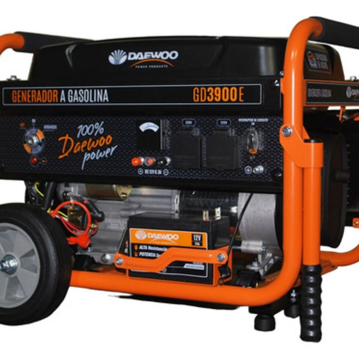 DAEWOO - Generador Eléctrico A Gasolina GD3900E 3kw 7 Hp 4t Daewoo