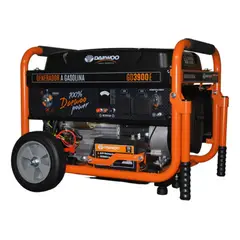 DAEWOO - Generador Eléctrico A Gasolina GD3900E 3kw 7 Hp 4t