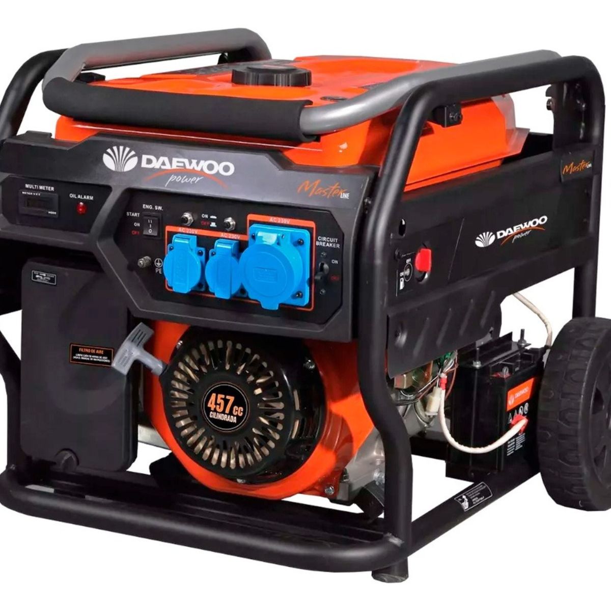 DAEWOO - Generador Eléctrico A Gasolina GDA11050E 7900w 175hp Daewoo…