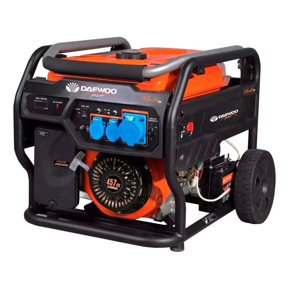 DAEWOO - Generador Eléctrico A Gasolina GDA11050E 7900w 175hp Daewoo…