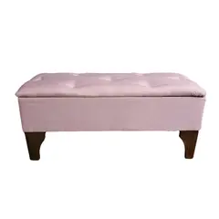 GENERICO - Banqueta Baúl Palo Rosa Lino Muebles Rimar