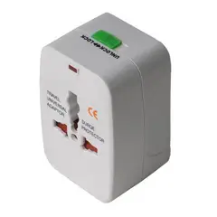 GENERICO - Enchufe Universal Adaptador Viajero Internacional