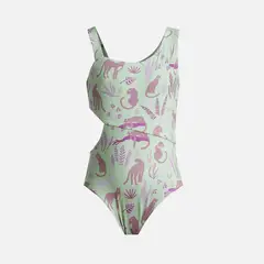HAKA HONU - Traje de Baño Niña Watazo Menta