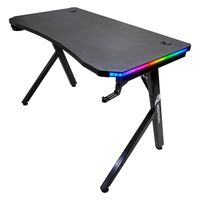 MESA GAMER RGB CREMOTO MOD GT 500 BK + PAD MOUSE 114