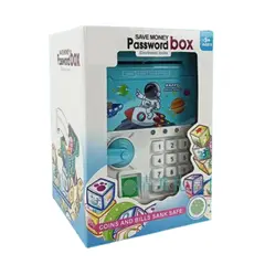 GENERICO - Alcancía Automática Caja Fuerte Para Niños Portátil Password