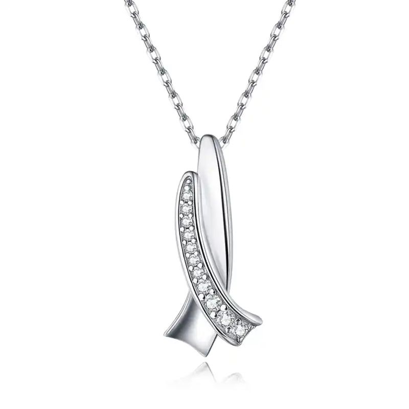 NAZ - Collar plata - diada brillo