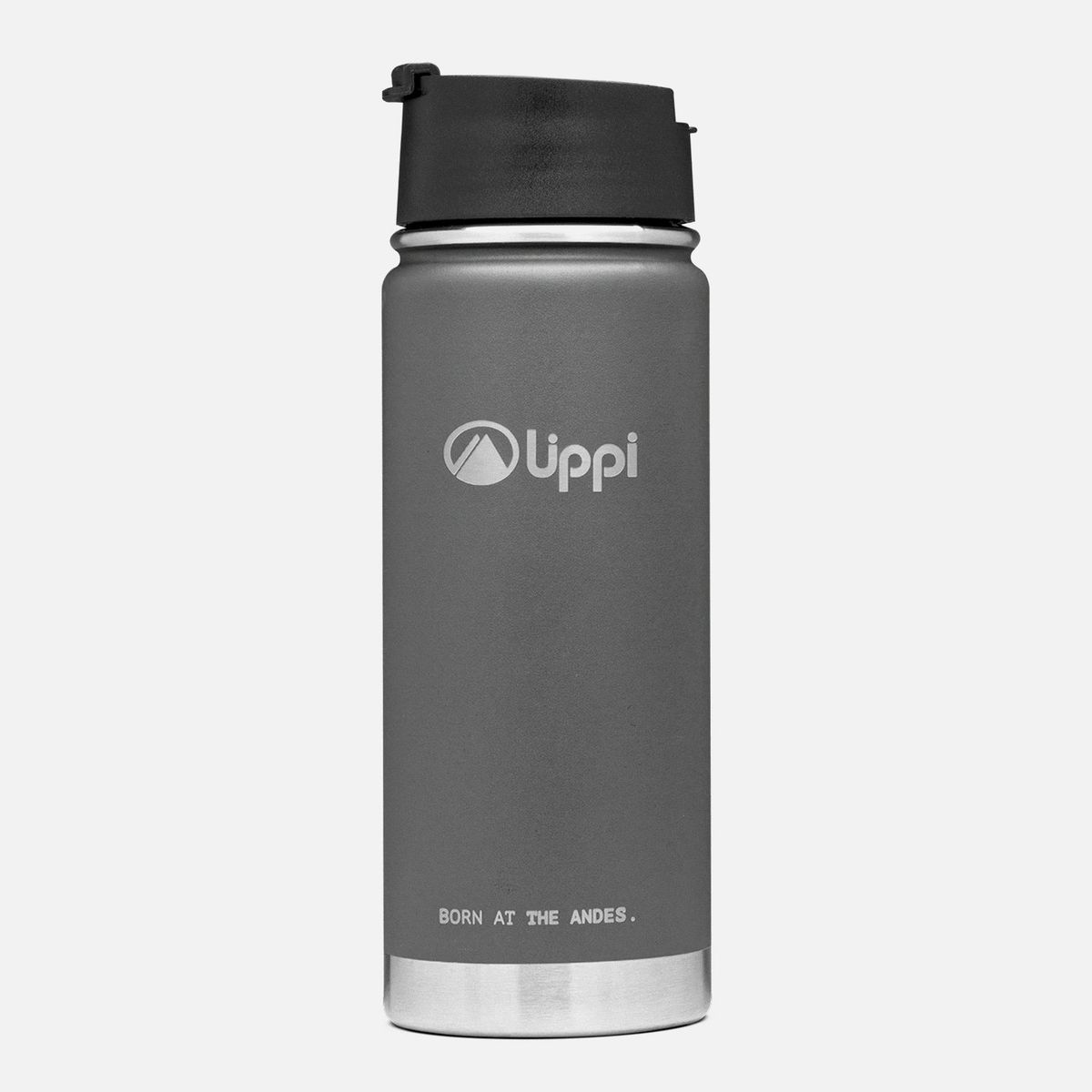 LIPPI - Botella Light Steel Hot Top Bottle 550 ML Grafito Lippi