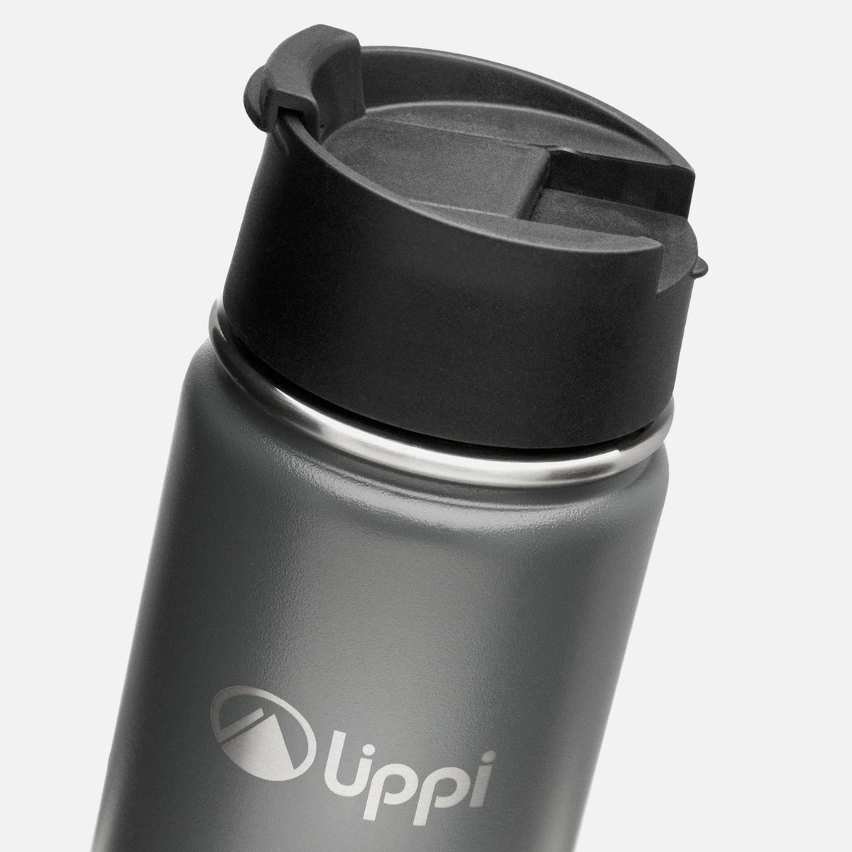 LIPPI - Botella Light Steel Hot Top Bottle 550 ML Grafito Lippi