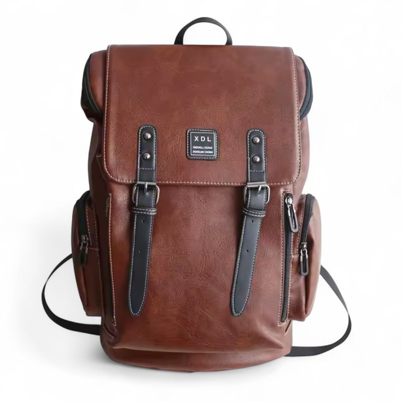 MV MOVAC - Mochila Bolso Elegante de Cuero PU Impermeable de Gran Capacidad